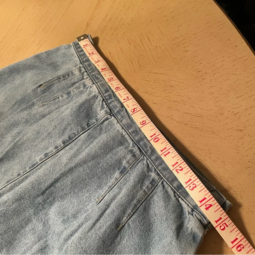 Vintage Bill Blass High-Rise Denim Cargo Skort